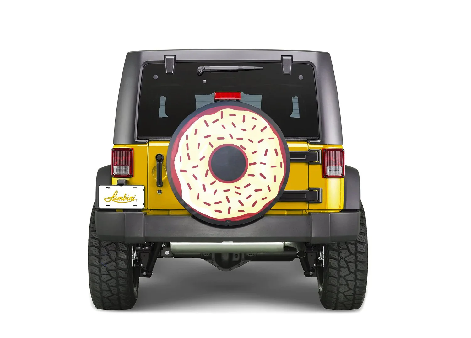 Printed Spare Tire Cover - Roadtrip Snacks Series - Image 3
