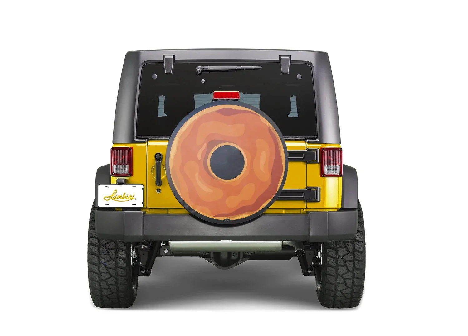 Printed Spare Tire Cover - Roadtrip Snacks Series - Image 4