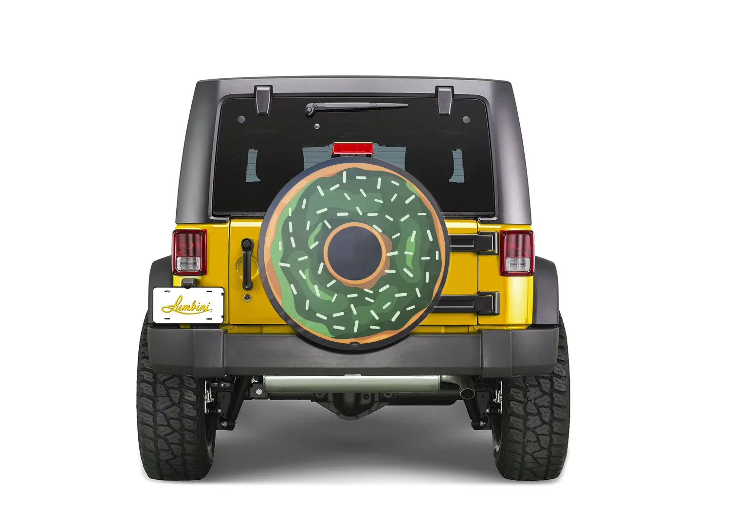 Printed Spare Tire Cover - Roadtrip Snacks Series - Image 7