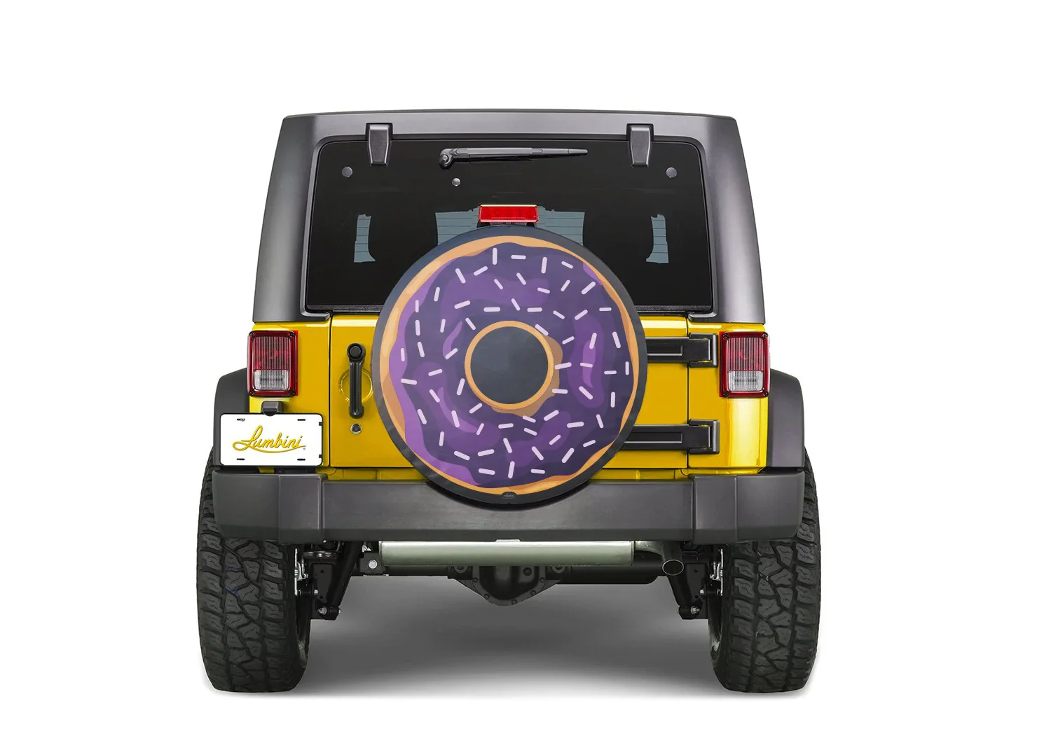 Printed Spare Tire Cover - Roadtrip Snacks Series - Image 8