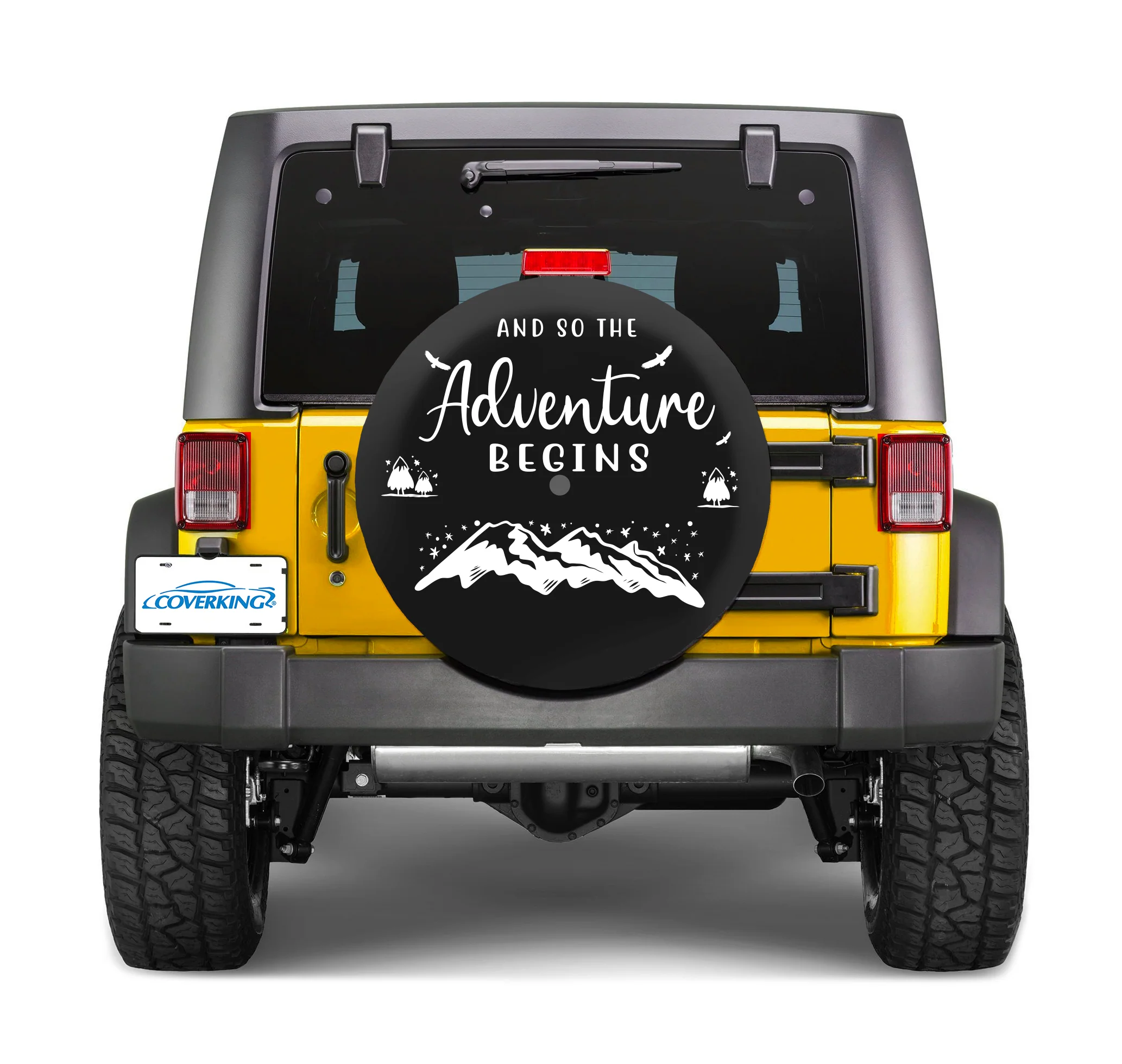 Printed Spare Tire Cover - Trail Hunters Series - Image 3
