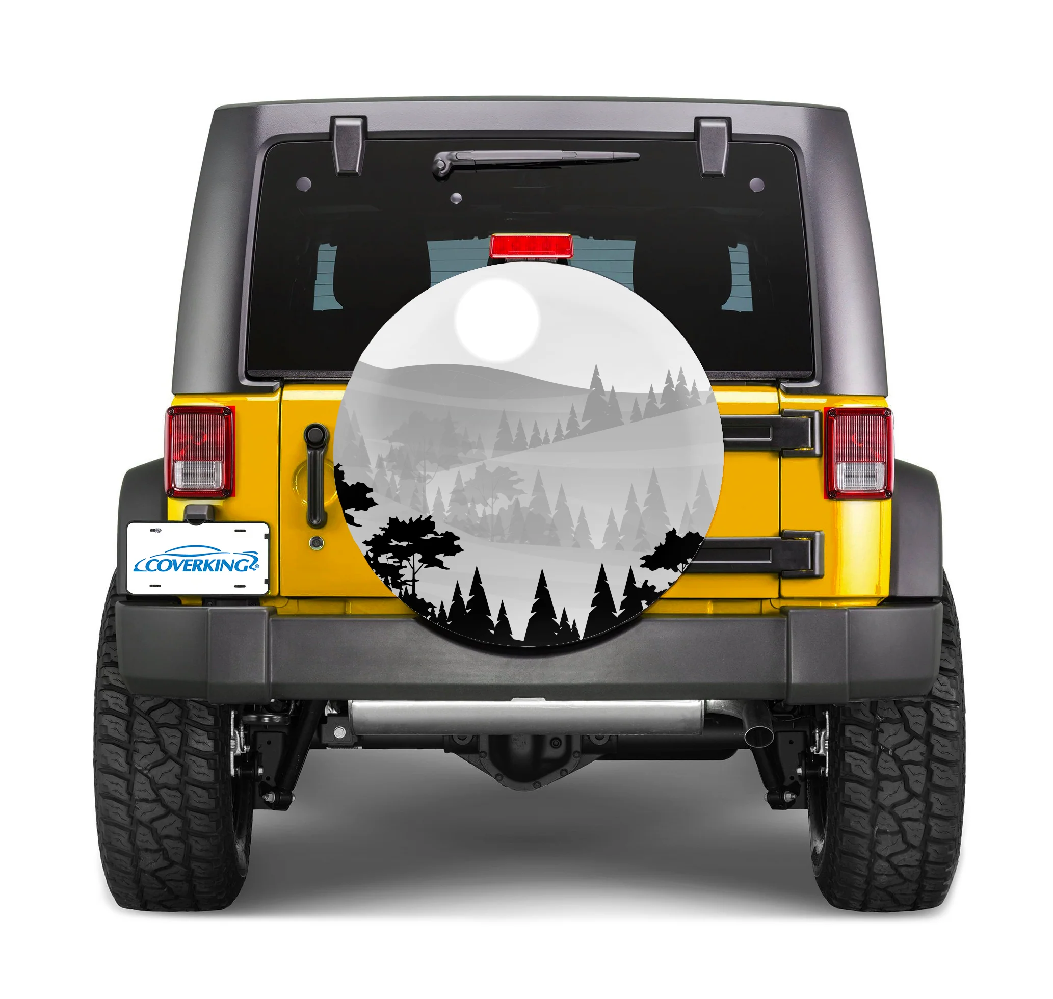 Printed Spare Tire Cover - Trail Hunters Series - Image 6