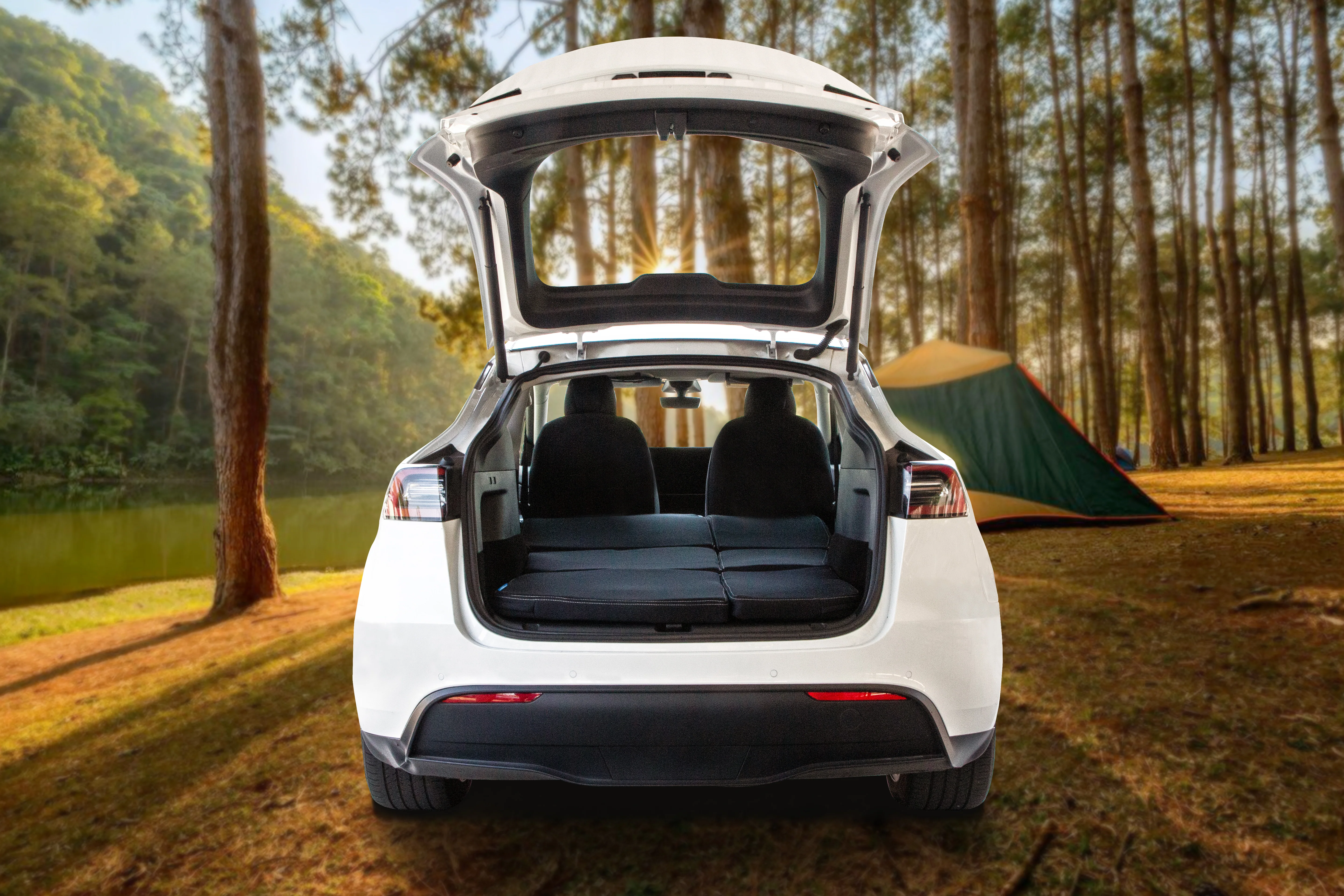 Custom fit Neoprene Cargo Mattress for Tesla - Image 7